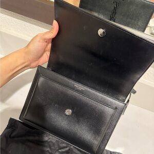 YSL Black Bag - M SUNSET WITH REMO NEW ASPEN NERO